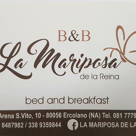 La Mariposa De La Reina Bed & Breakfast แอร์โกลาโน ภายนอก รูปภาพ