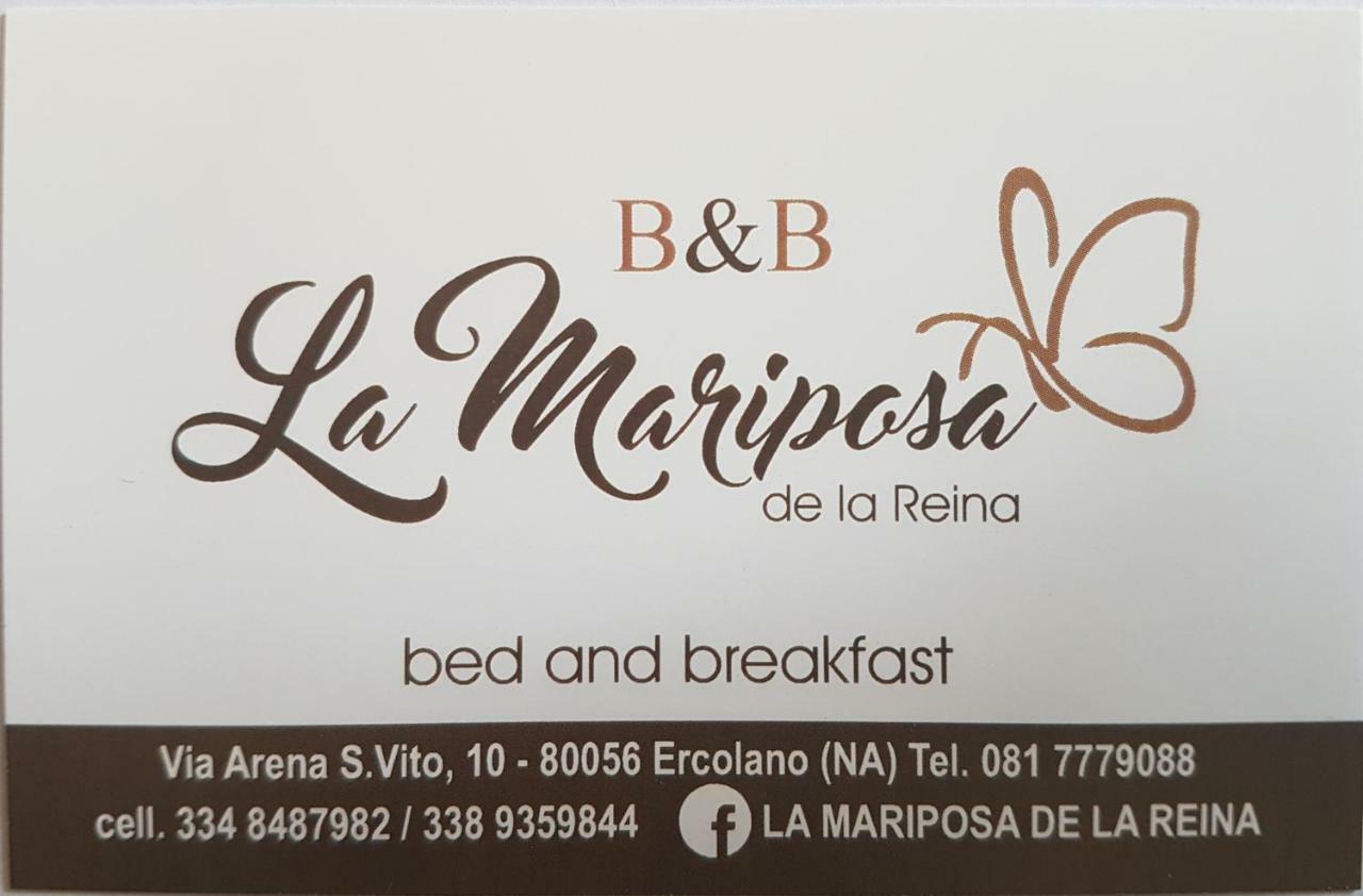 La Mariposa De La Reina Bed & Breakfast แอร์โกลาโน ภายนอก รูปภาพ